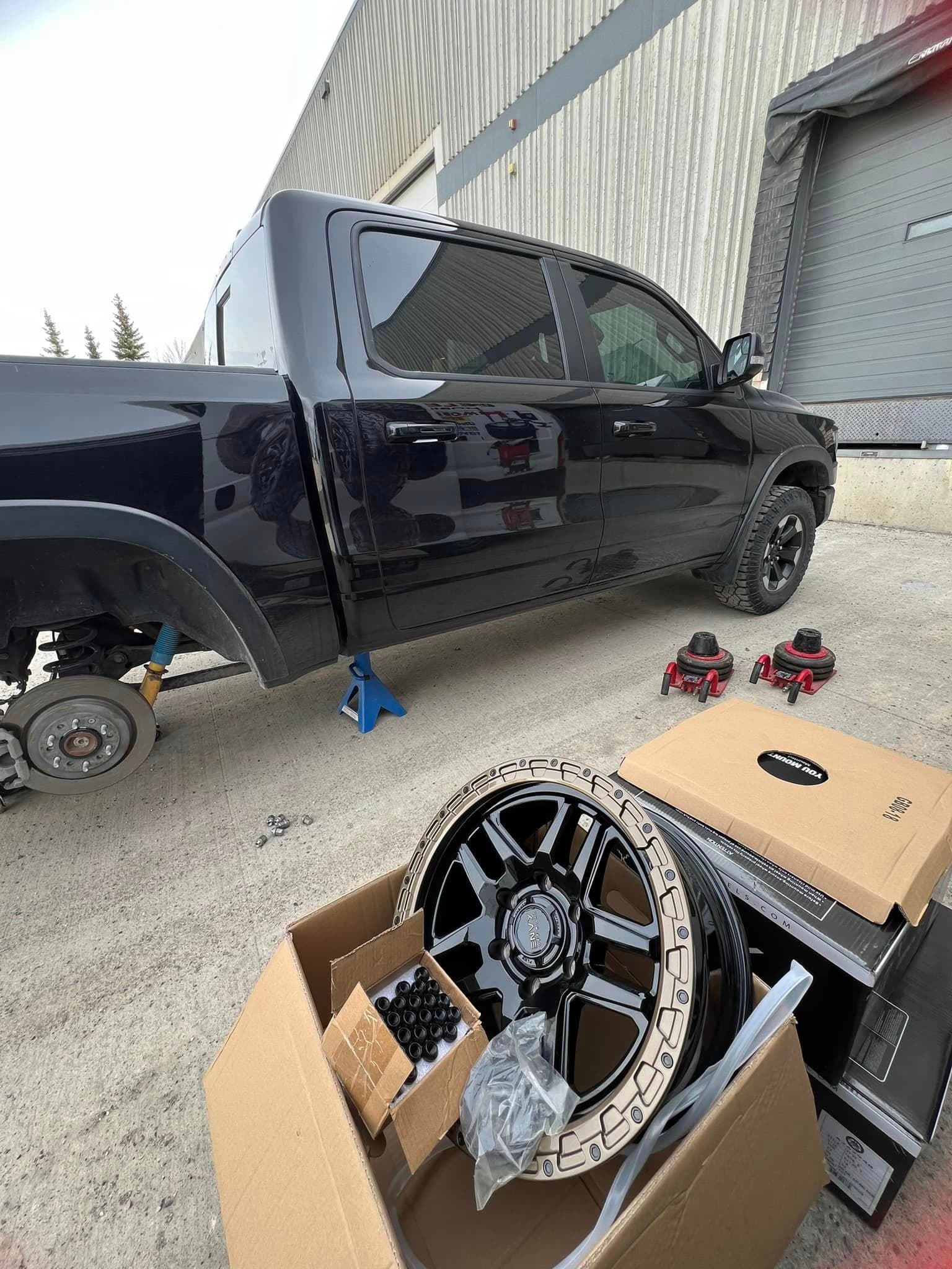 Tire changeover service