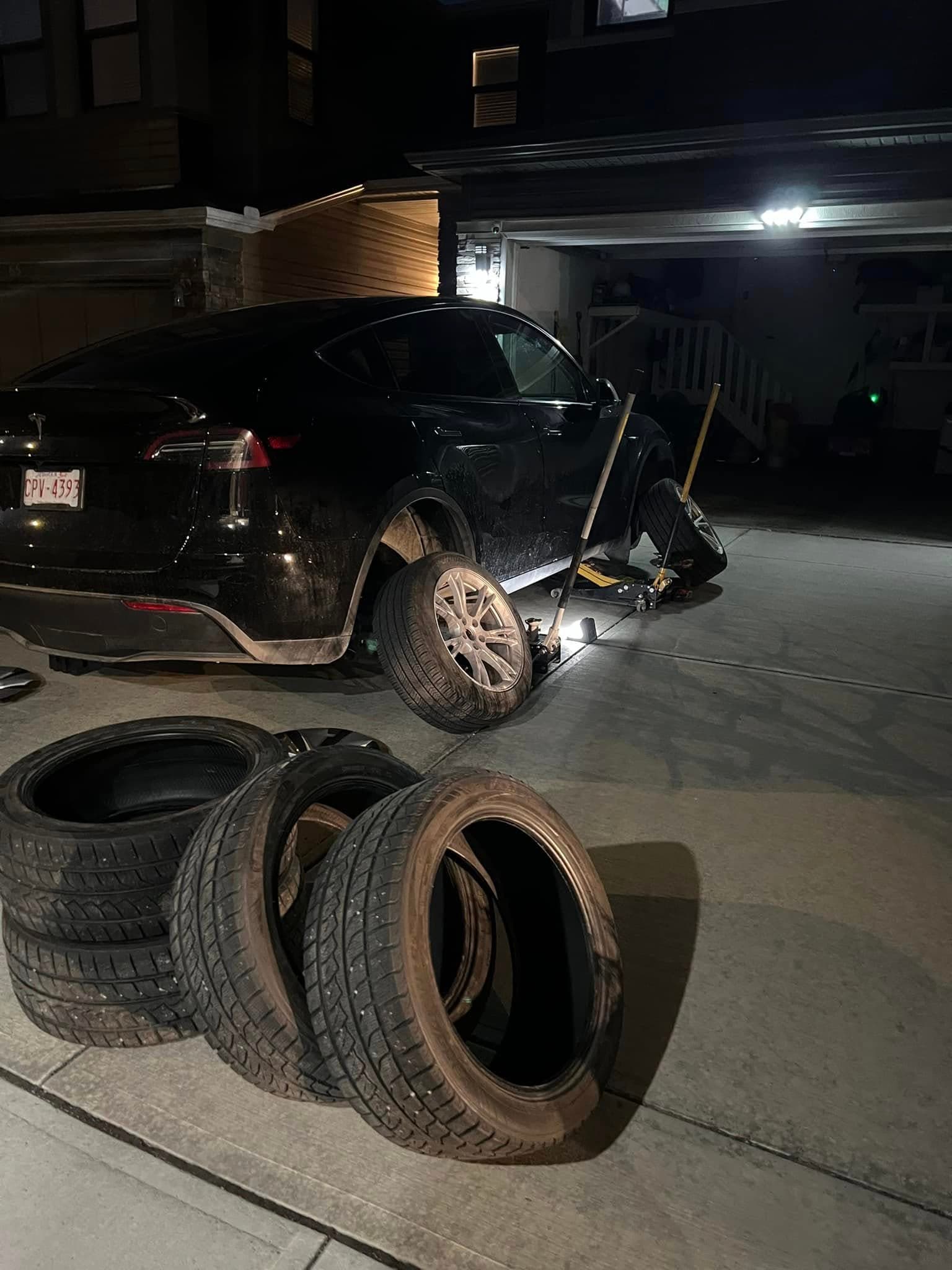 Flat tire repair