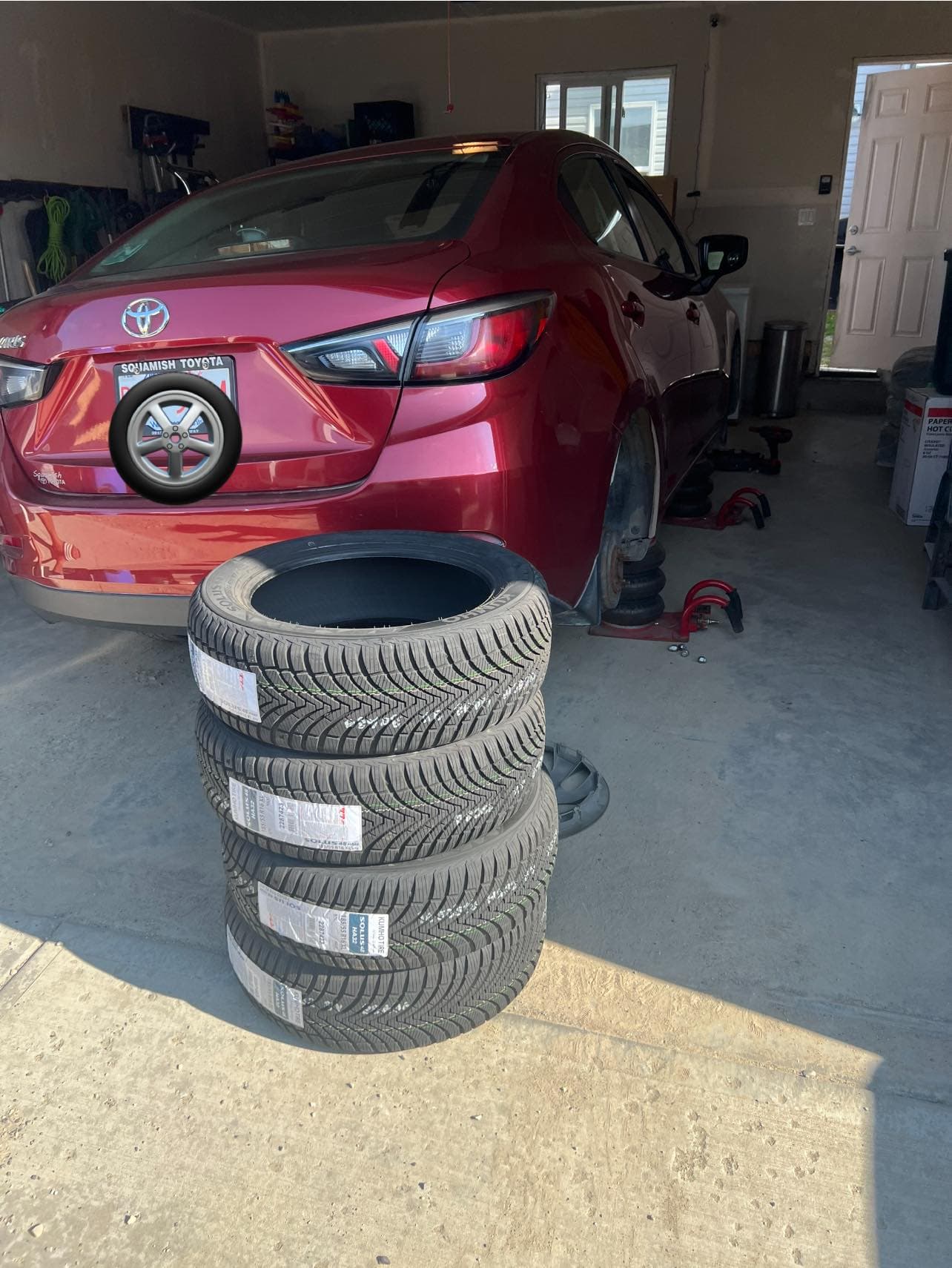 Tire balancing